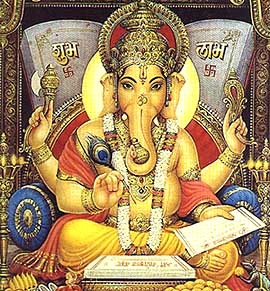 Senhor Ganesha - O Escrevente dos Vedas
