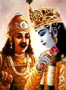 Bhagavad-gita - Krishna e Arjuna